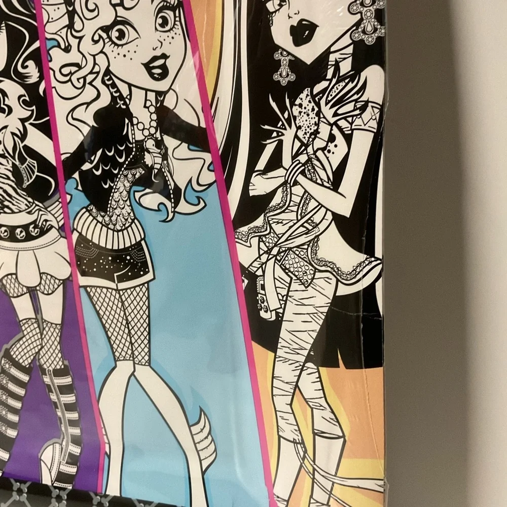 Monster High Square Plates 2011 Set of 2 Amscan Halloween Mattel Party Tableware